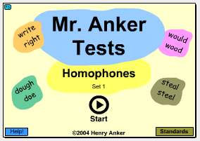 Mr Anker Tests 3rd Grade Activities